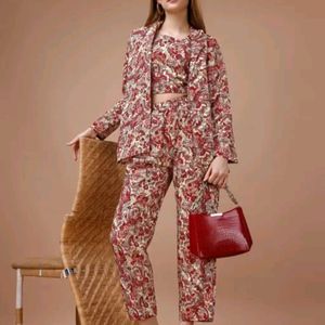 top Pant Co-ord Set (3pis)