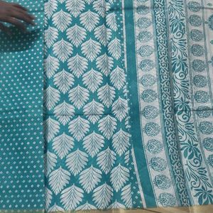 Polo Cotton Silk Sarees With Blouse 6 Meters