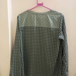 A Casual Tunic Top Of Grey Colour