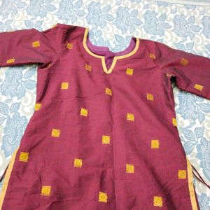 A-line Kurta.