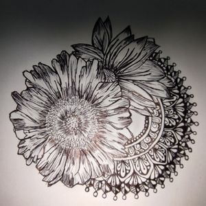 Mandala Flower Art