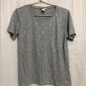 H&M Grey Short Sleeve T Shirt