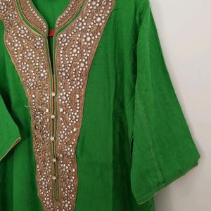 Festive Designer Neck Kurta