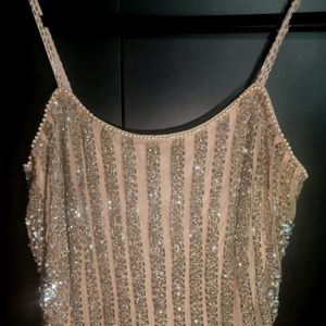 X By NBD Lala Embellished Sequin Dress