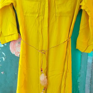 Mustard Yellow Dress