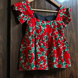 Shein Peplum Babydoll Top Cottagecore Pinteresty