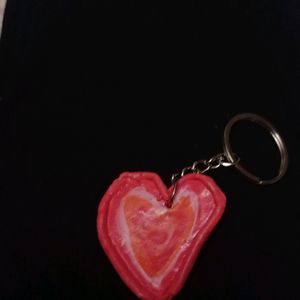 Special Heart Shaps Keychain