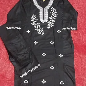 Black Kurti And Pant Brand New Not Used