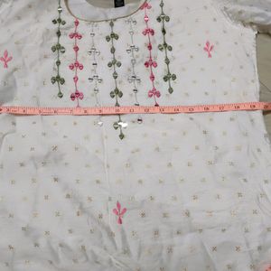 Xxxl Chanderi Silk Kurti