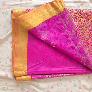 Silk Saree With Beautiful Designs