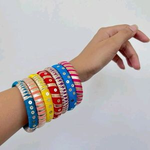 Multicolour Bangles Navratri Special ✨