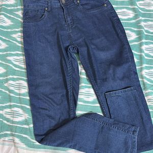 Navy Blue New Stretchable Jeans