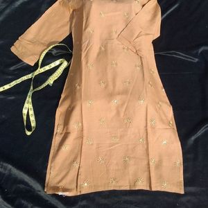 Cotton Nude Kurti