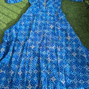 Beautiful Party Wear Gown (Anarkali)💙💙💙