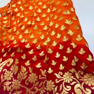 Banarasi Lehenga Dupta With Blouse