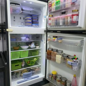 Whirpool Triple Door Fridge In Good Condition