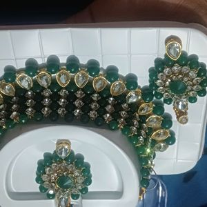 Green Jwellery Set