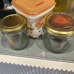 3 Small Containers