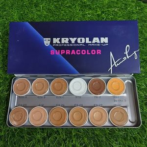 Kryolan Supracolor 12 Color Palette-Fs