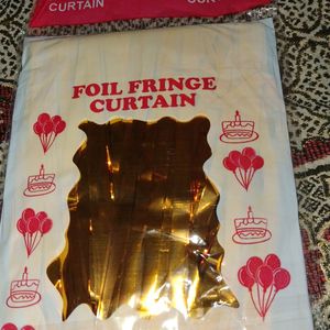 Foil Fringe Curtain