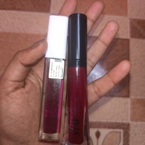 Blue heaven ❤️(Red) And Zudio💜(Maroon)Lipstick