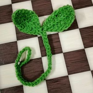 Crochet Sprout Accessory