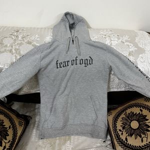 WINTERS WARM HOODIE IN GREY - Fits To XS/S
