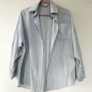 Striped Blue Overshirt