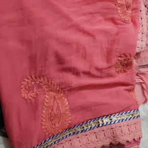 Pink Saree