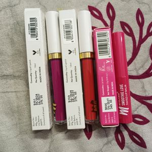 Myglamm Lip Balm And Lit Matte Lipstick Combo