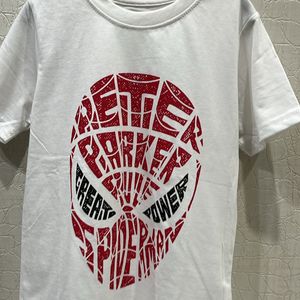 Spider Man Print T-shirt