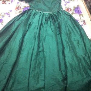 Barbie Gown With Full Ghera About 8 Mtrs.