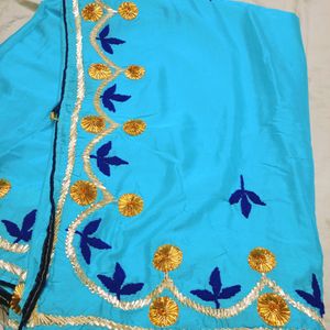 Rajasthani Gota Work Saree