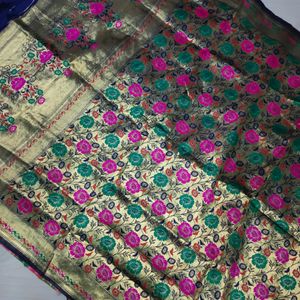 Malti Colour Banarasi Saree