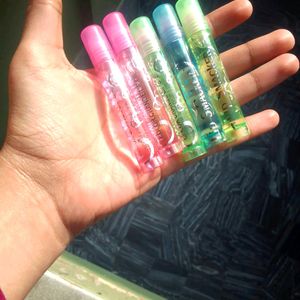 Colour changing lip oil 5pcs