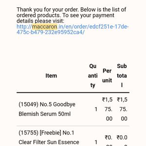 *Fixed Price* Numbuzn No 5 Serum