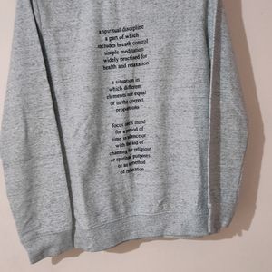 MAX Brand Grey Sweat Shirt For Women