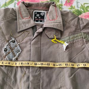 Medium Length Jacket In Excellent Condition