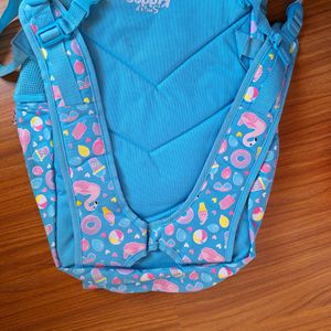 Backpack Flamingo Smiley Kiddos 4 Pockets