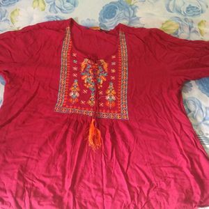 Maroon Tunic For Women And Girls