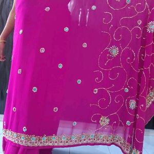 (2) Wedding Saree With Blouse