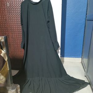 Shrug Abaya With Heavy Flare