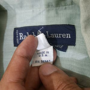 🇺🇸  Ralph Lauren 100% Linen Shirt 👕