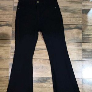 Black Bootcut Jeans