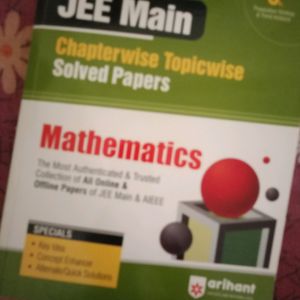 Arihant Jee Main Solved Maths PYQ....