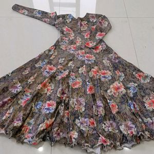 Glitter Colour Party Gown