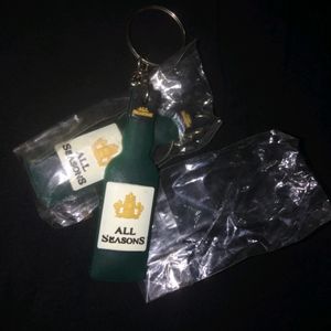 All Seasons Bottle Key Chain Pair Of 2