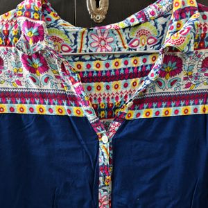 Asymmetrical Kurti Pattern