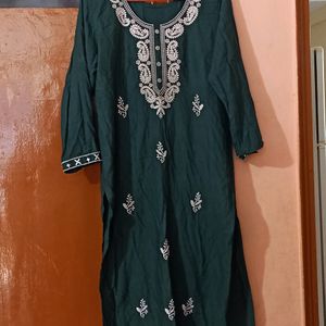 Green Kurta Pjama