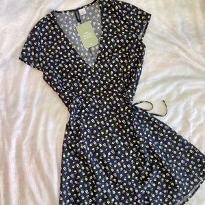 H&M Floral Wrap Dress